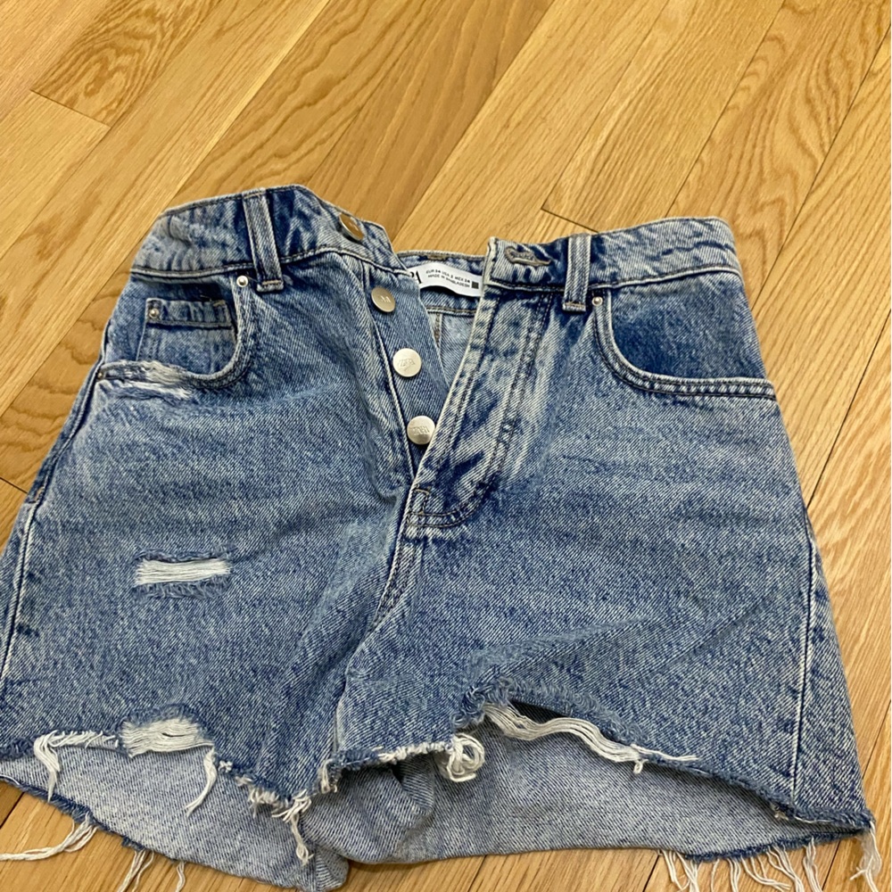 Zara jean shorts